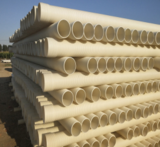 UPVC double wall corrugated pipe for underground communication cables and power cables-Metric