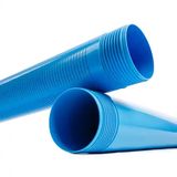 Well screens and casings of unplasticized polyvinylchloride (PVC-U) for tube wells